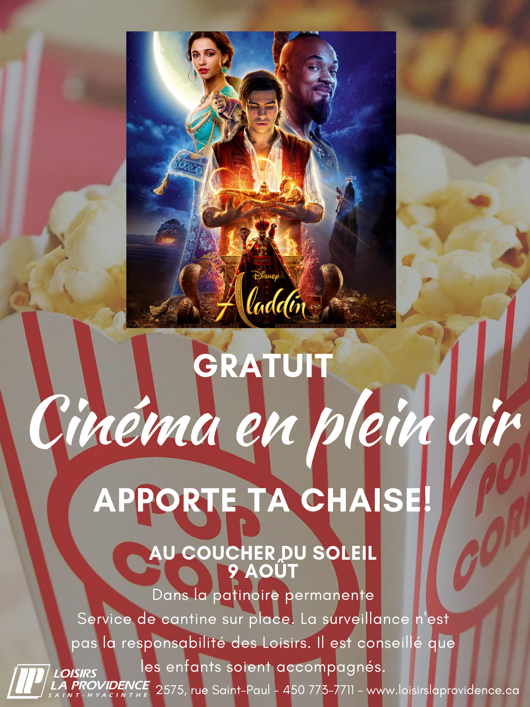 Cinéma (aladin) 9 août Cinéma (aladin) 9 août